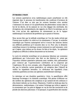 Méthodes quantitatives et recherche scientifique en sciences sociales
