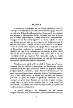Les primo-migrantes marocaines en France et leurs rapports à l'espace