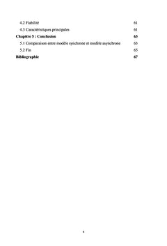 Modèle asynchrone et modèle synchrone dans un système réactif