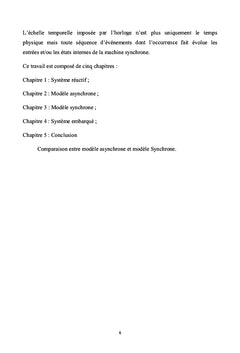 Modèle asynchrone et modèle synchrone dans un système réactif
