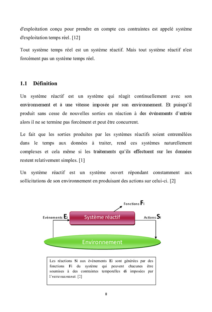 Modèle asynchrone et modèle synchrone dans un système réactif