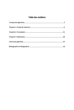Creation d'un systeme de facturation et gestion du courrier