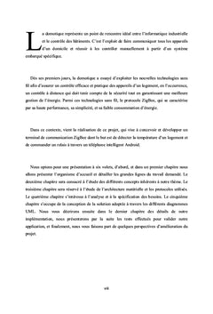 Conception et réalisation d'un système de contrôle en domotique