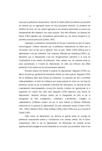 Prévention, contre-prévention et analyse d impact