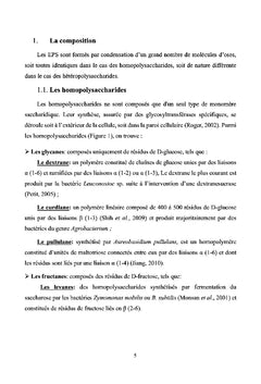Proprietes et applications d'un polysaccharide bacterien
