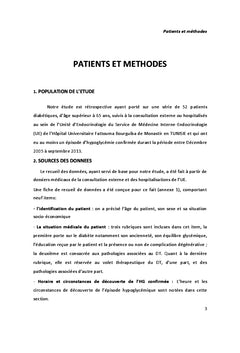 Hypoglycémies du sujet âgé diabétique