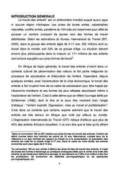 Education et travail des enfants en côte d'ivoire Tome 1