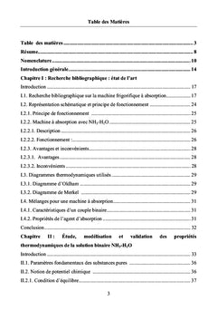 Contribution à l'optimisation des installations frigorifiques