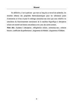 Contribution à l'optimisation des installations frigorifiques