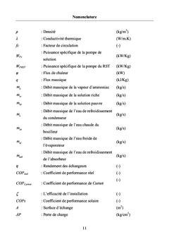 Contribution à l'optimisation des installations frigorifiques