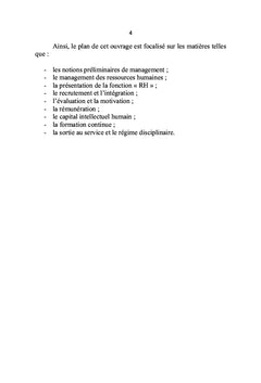 Management des Ressources Humaines