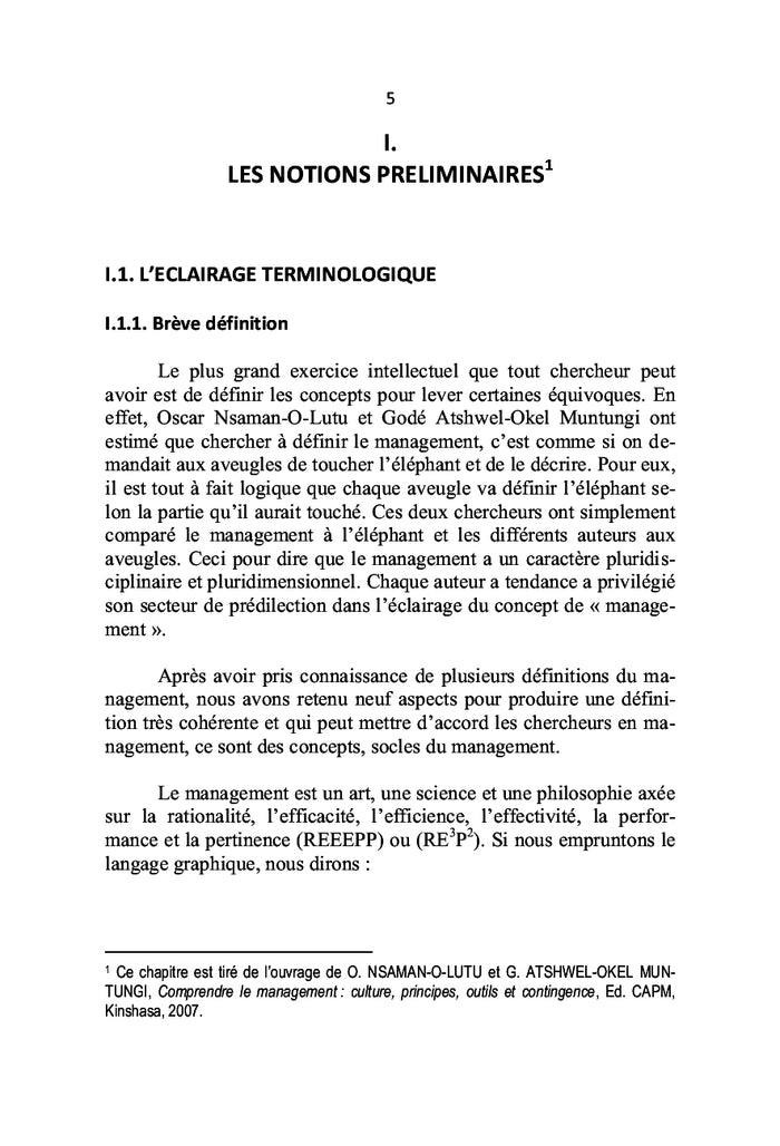 Management des Ressources Humaines