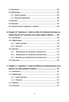 Effets toxicomanogènes de l'alcool