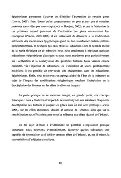 Effets toxicomanogènes de l'alcool