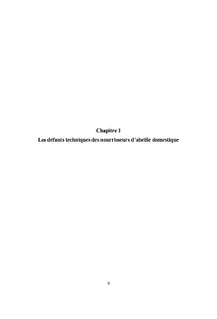 Modelisation d'un nourrisseur d'abeille domestique