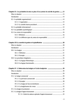 Contrôle de gestion