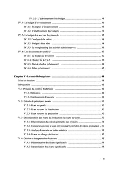Contrôle de gestion