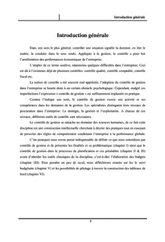 Contrôle de gestion