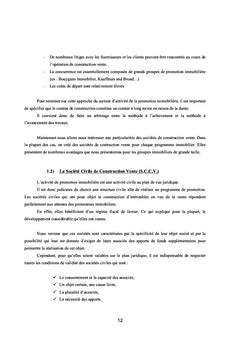 La méthode à l'avancement dans la promotion immobilière