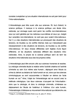 L'Intranatiologie (Tome I)