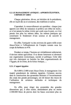 Management : Les théories générales