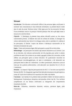 Programme interdisciplinaire pour aînés montréalais à domicile