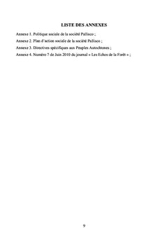 Evaluation sociale et gestion durableen foret tropicale camerounaise