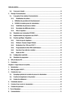 Etude de l'automatisation et supervision d'une presse de vulcanisation