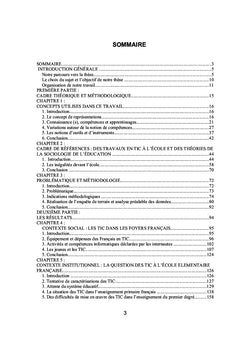Les TIC dans l'enseignement du premier degré en France