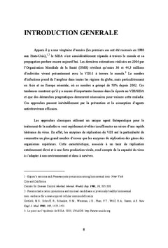 Dérivés naturels de l'acide caféique, inhibiteurs potentiels du VIH-1