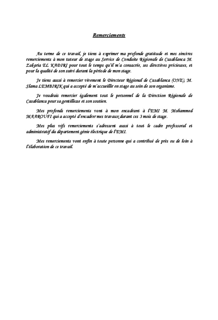 Intégration du réseau MT au système de téléconduite