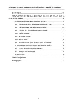 Intégration du réseau MT au système de téléconduite
