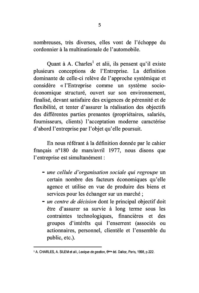 De l'esprit d'entreprise à l'entrepreneuriat