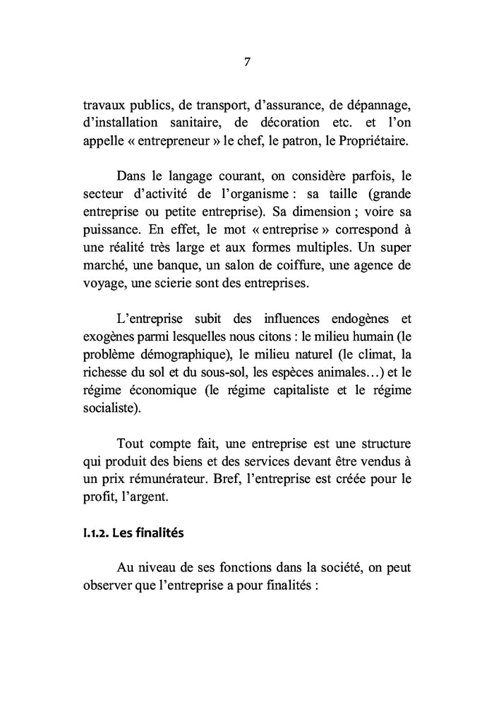 De l'esprit d'entreprise à l'entrepreneuriat