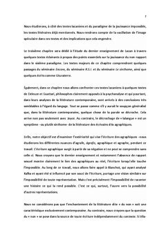 Litterature agraphique: quel type de jouissance?