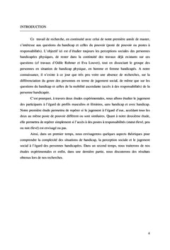 Perception des personnes handicapées physiques