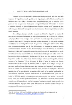 Perception des personnes handicapées physiques