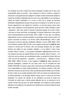 Perception des personnes handicapées physiques
