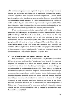 Perception des personnes handicapées physiques