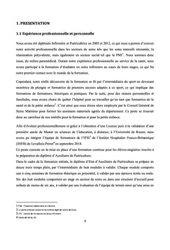 L'identite des professionnels de la petite enfance