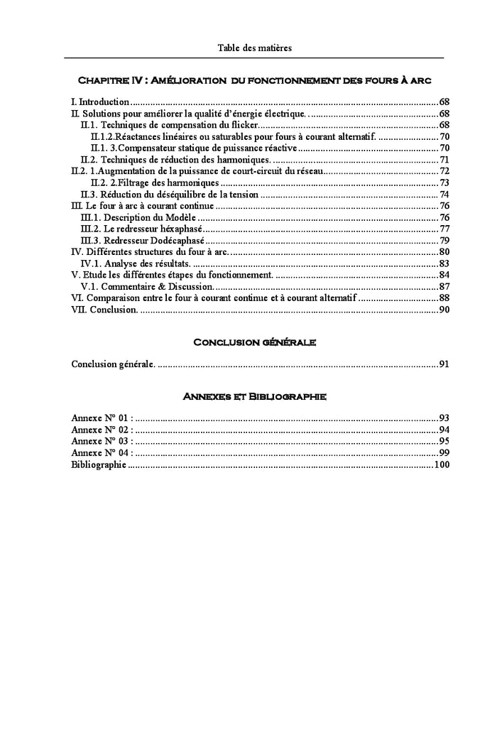 Les fours à arc électrique