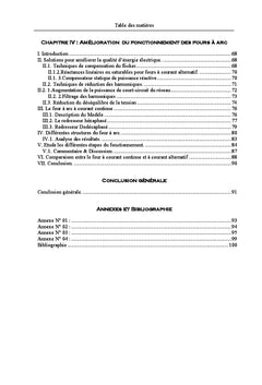 Les fours à arc électrique