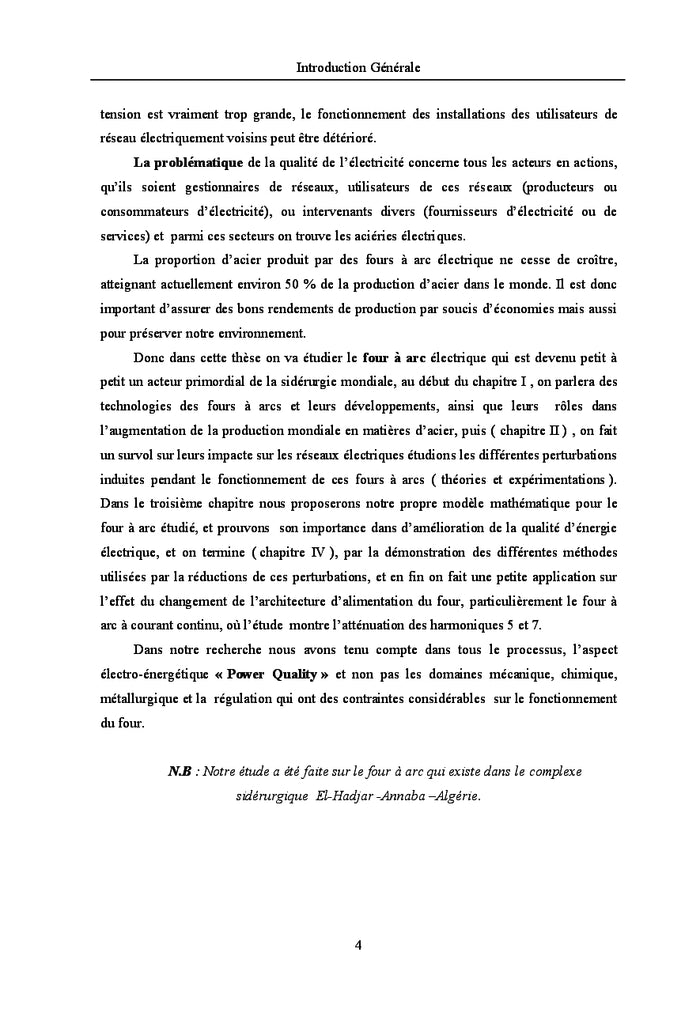 Les fours à arc électrique