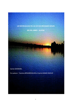 LES MICROALGUES DU LAC DE SIDI MOHAMED BENALI