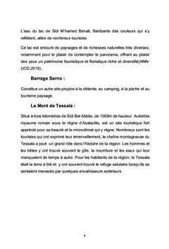 LES MICROALGUES DU LAC DE SIDI MOHAMED BENALI