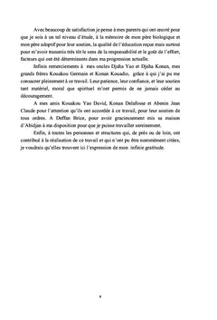 L'information meteorologique en cote d'Ivoire, usages, appropriation et developpement durable
