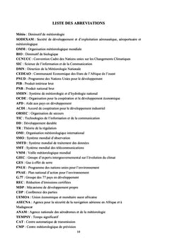 L'information meteorologique en cote d'Ivoire, usages, appropriation et developpement durable