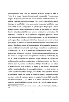 L'apport des TIC dans la mediation de la conservation-restauration