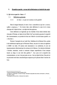 Le culte du détail dans le luxe