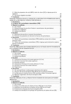 Resilience des forets malagasy aux pratiques humaines